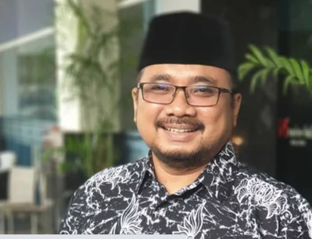 Menteri Agama Yaqut Cholil Qoumas meminta agar pondok pesantren membantu program larangan mudik dari pemerintah, bagi santrinya. (Foto: tangkapan layar via Genpi)