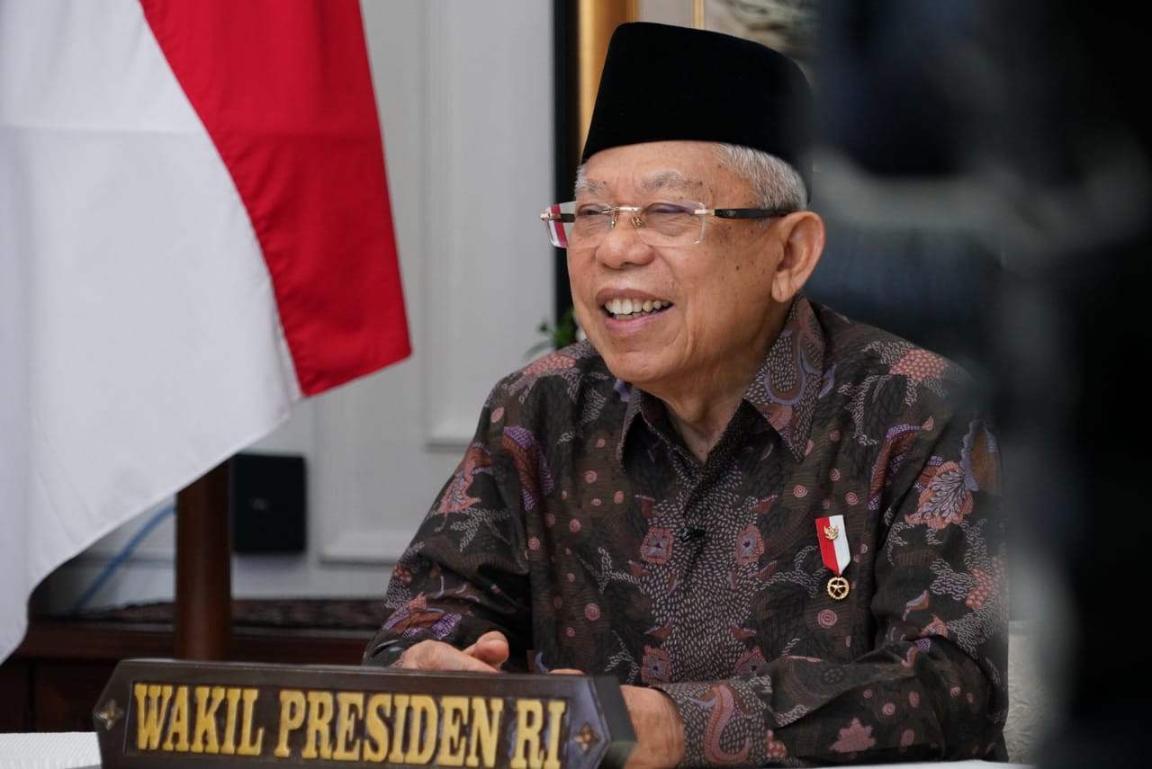 Wakil presiden (Wapres) Ma'ruf Amin. (Foto: Dok. Setwapres)