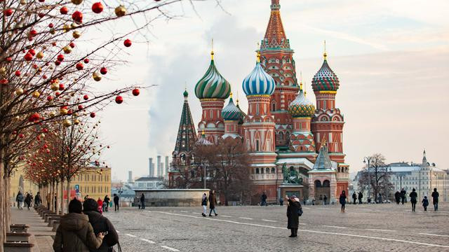 Suasana di kota Moskow, Rusia. (Foto: travellers)