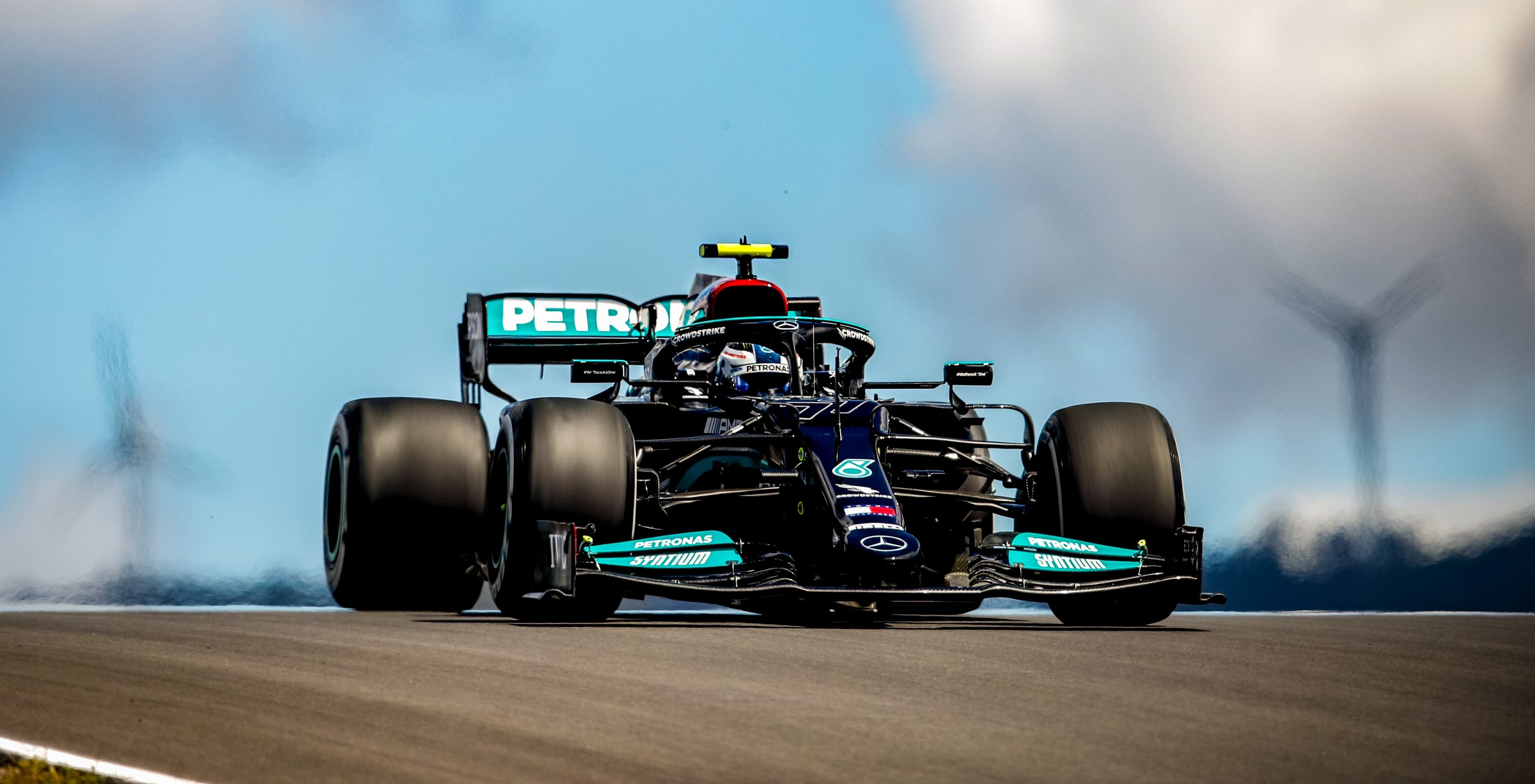 Valtteri Bottas berhasil menjadi yang tercepat di FP1 GP Portugal 2021, Jumat 30 April 2021. (Foto: Twitter/@ValtteriBottas)