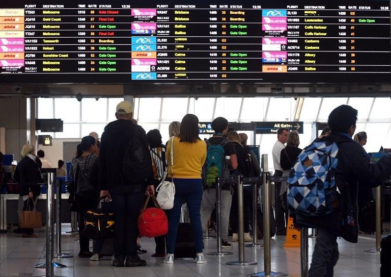 Terminal kedatangan di suatu bandara di Australia.(Foto: Istimewa)