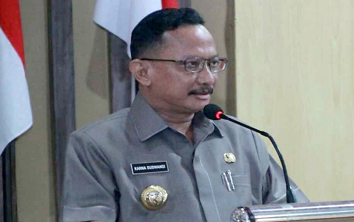 Bupati Situbondo Karna Suswandi menegaskan kembali larangan mudik Lebaran 2021 kepada masyarakat. (foto: istimewa)