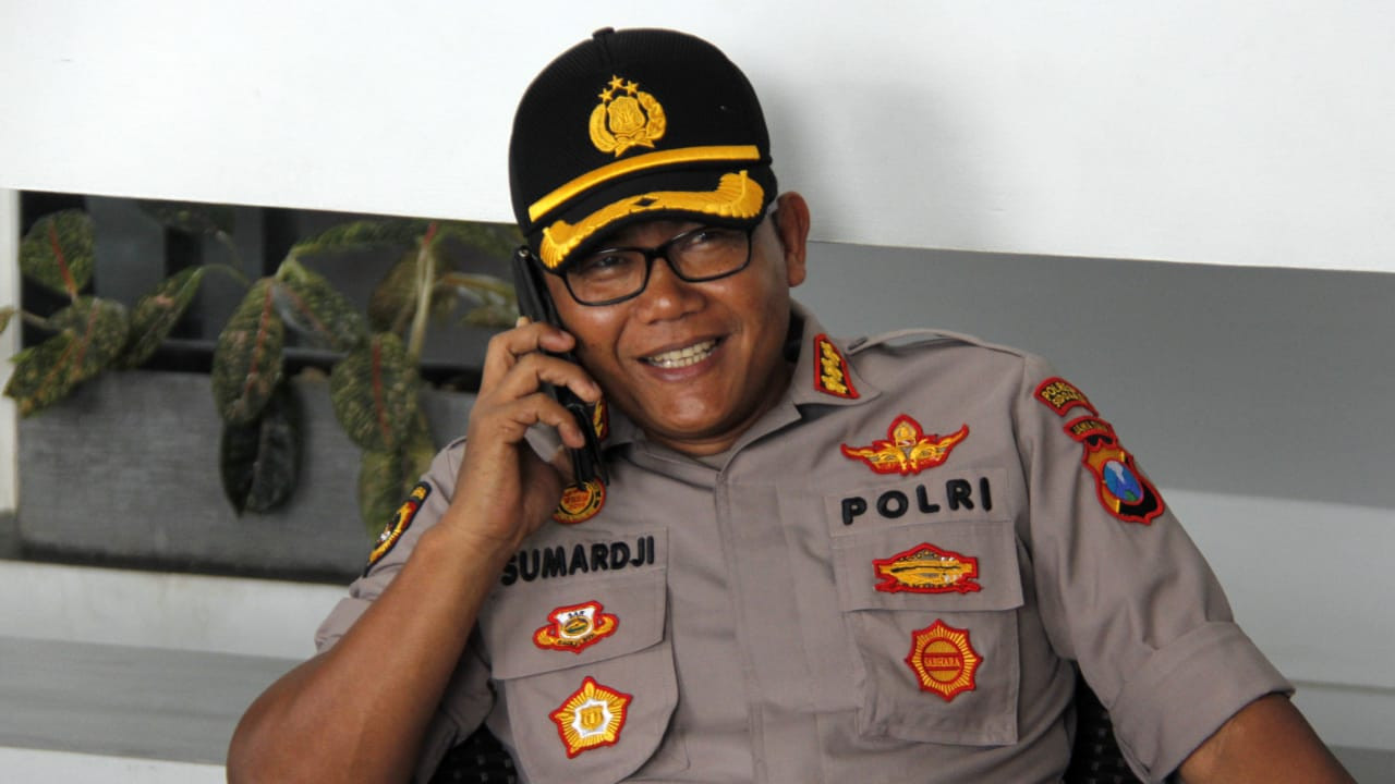 Kapolresta Sidoarjo, Kombes Pol Sumardji. (Foto: Fariz Yarbo/Ngopibareng.id)