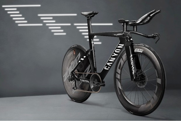 Canyon new Speedmax CFR Disc TT yang baru dilaunching dan akan digunakan di Giro d'Italia. (Foto: Istimewa)