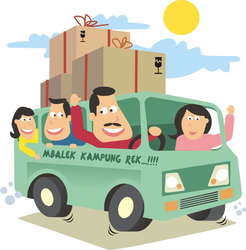 Mudik alias balik kampung. (Ilustrasi: deviantArt)