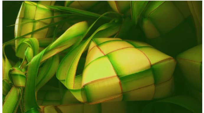 Ilustrasi Ketupat (Foto: unsplash.com)