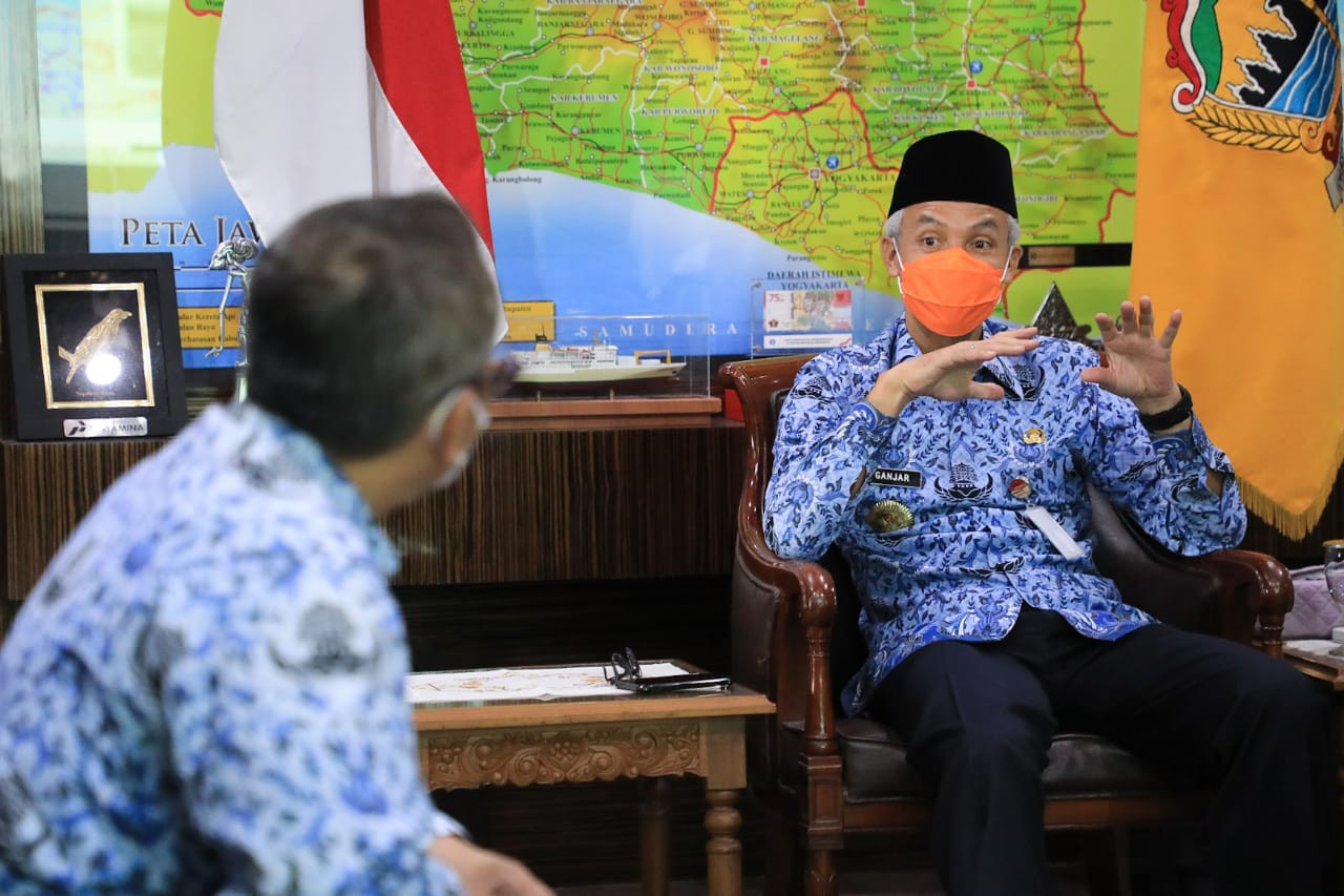 Gubernur Jawa Tengah Ganjar Pranowo. (Foto: Istimewa)