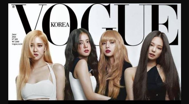 BLACKPINK jadi cover majalah Vogue Korea edisi Juni 2021. (Foto: Instagram Vogue)