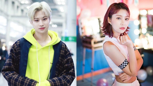 Hyebin MOMOLAND dan Marco, mantan anggota HBY dan UNB resmi berpacaran. (Foto: Kolase)