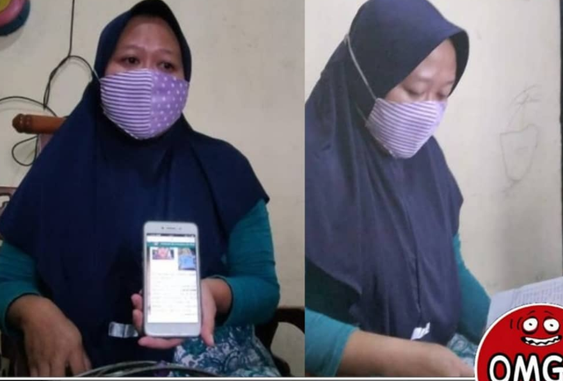 Tangkapan layar guru honorer yang terlilit hutang hingga puluhan juta akibat meminjam secara online (Foto: Instagram @omg.indonesia.id)