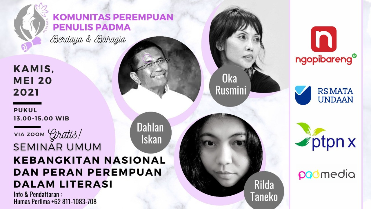 Seminar Umum "Kebangkitan Nasional dan Peran Perempuan dalam Literasi"