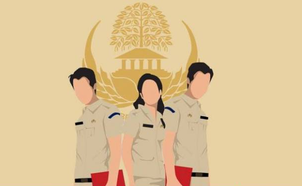 Ilustrasi Aparatur Sipil Negara (ASN). (Grafis: Istimewa)