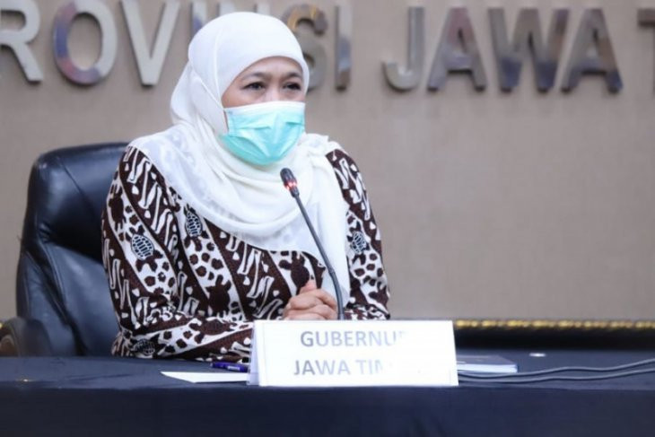 Gubernur Jawa Timur Khofifah Indar Parawansa. (Foto: Antara/Biro Adpim Jatim)