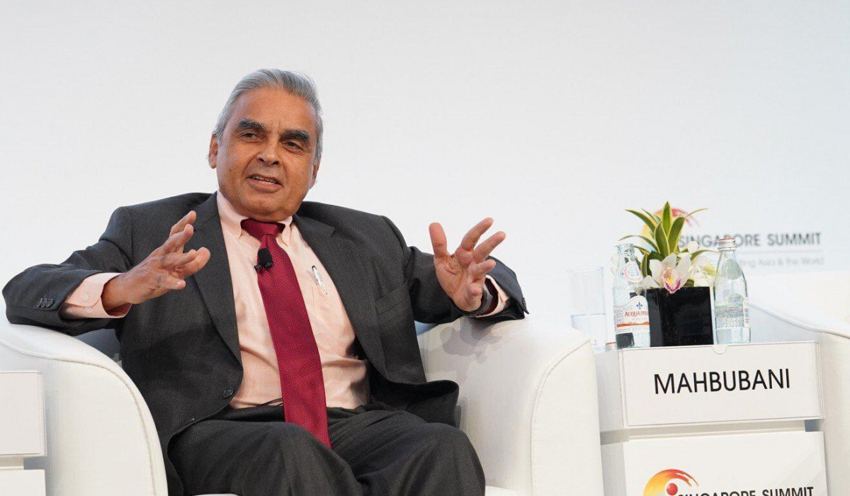 Mahbubani, Profesor dari Singapura. Image from Disway