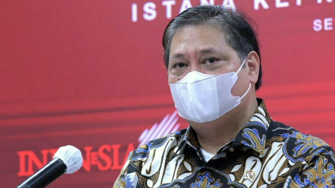 Menko Ekonomi  Airlangga Hartarto (Foto: Setpres)