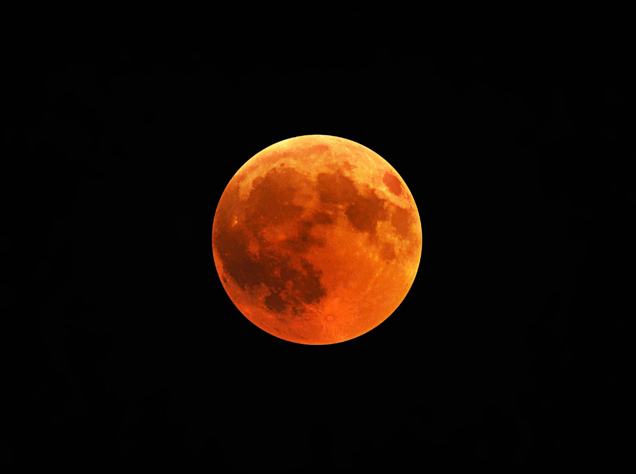 Ilustrasi gerhana bulan total atau dikenal dengan istilah blood moon. (Foto: Istimewa)