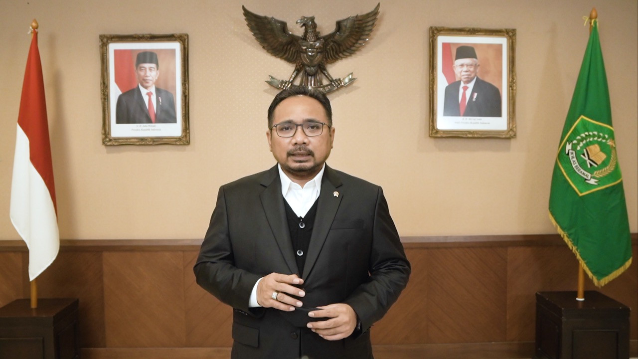 Menteri Agama Yaqut Cholil Qoumas. (Foto: kemenag)