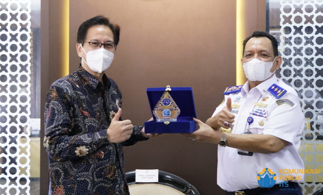 Pertemuan Rektor ITS, Prof Ashari dengan pihak Balitbang Kemenhub. (Foto: Tim Dokumentasi ITS)