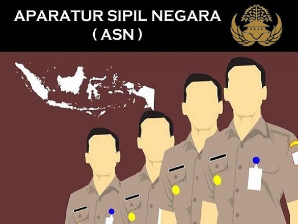 Ilustrasi Aparatur Sipil Negara atau ASN. (Grafis: Istimewa)