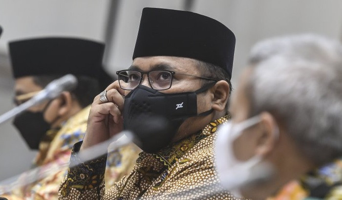 Menag Yaqut Cholil Qoumas akan umumkan soal haji 2021 pada Kamis 3 Juni 2021. (Foto: Antara)