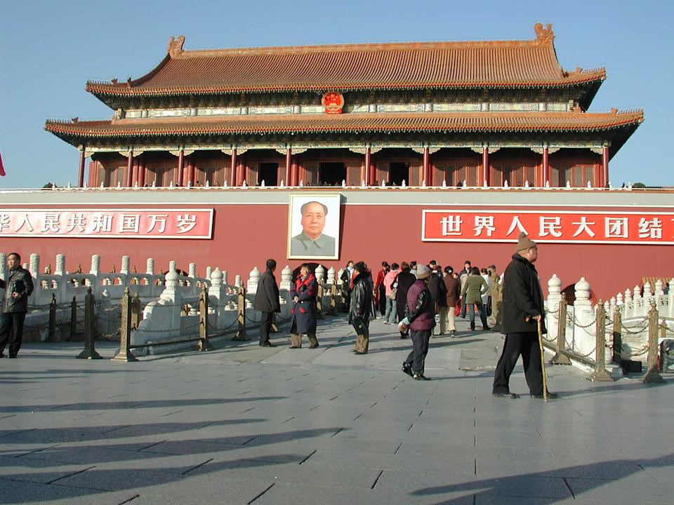 Tiananmen Square dalam suasana normal. (Foto: Istimewa)