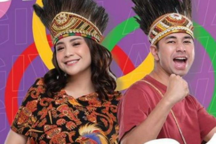 Pasangan suami istri Raffi Ahmad dan Nagita Slavina ditunjuk sebagai ikon PON XX Papua. (Foto: RANS Entertainment)