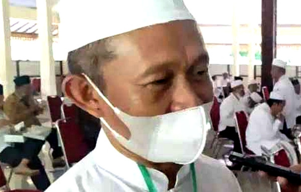 Kasi Haji dan Umrah Kemenag Bondowoso Mudassir. (foto: guido/ngopibareng.id)