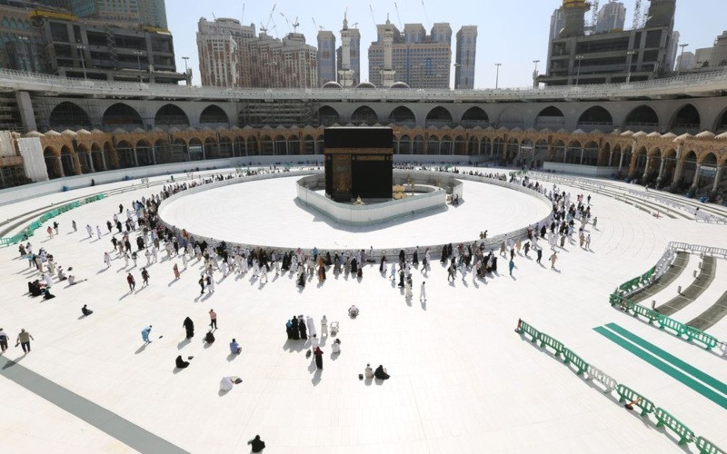 Masjidil Haram di masa Pandemi Covid-19. (Istimewa)