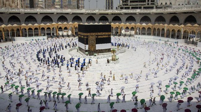 Pelaksanaan ibadah haji di Ka'bah Baitullah, Masjidil Haram. (Foto: Istimewa)