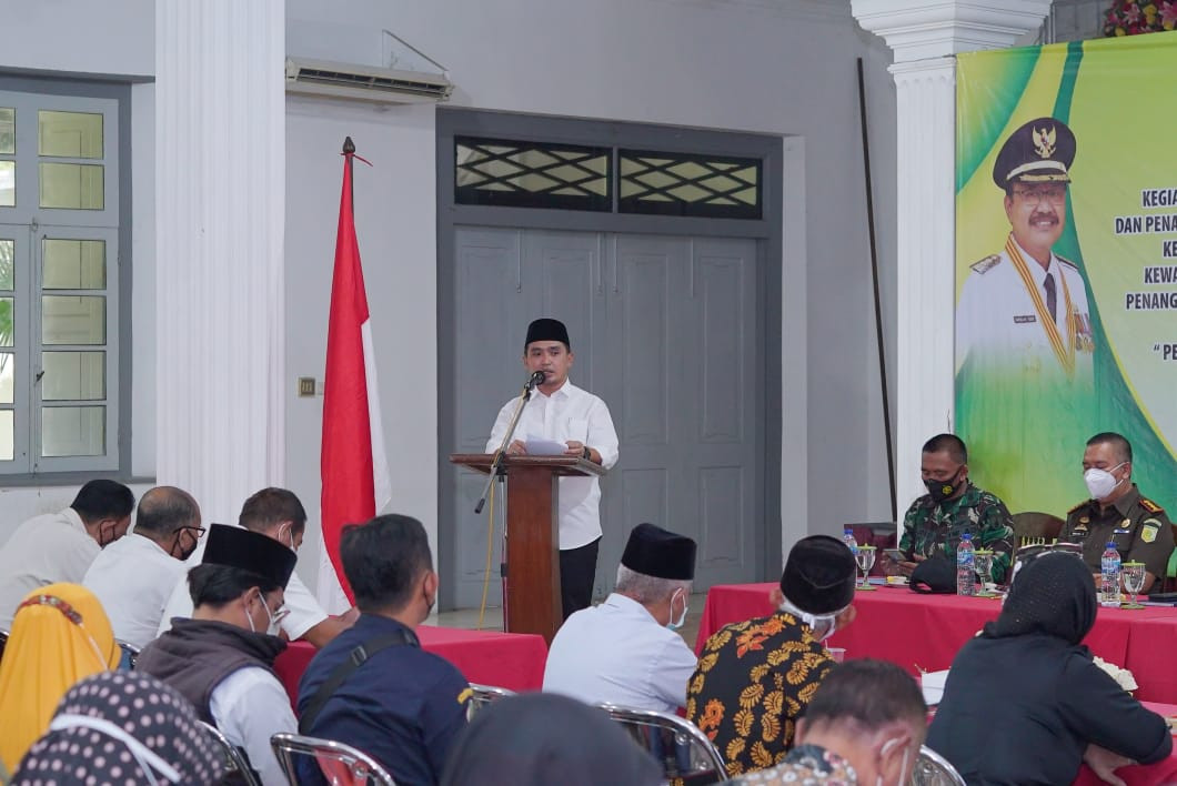 Wawali Pasuruan gelar sosialisasi Penerapan Manajemen Kinerja. (Foto: Dok Humas)