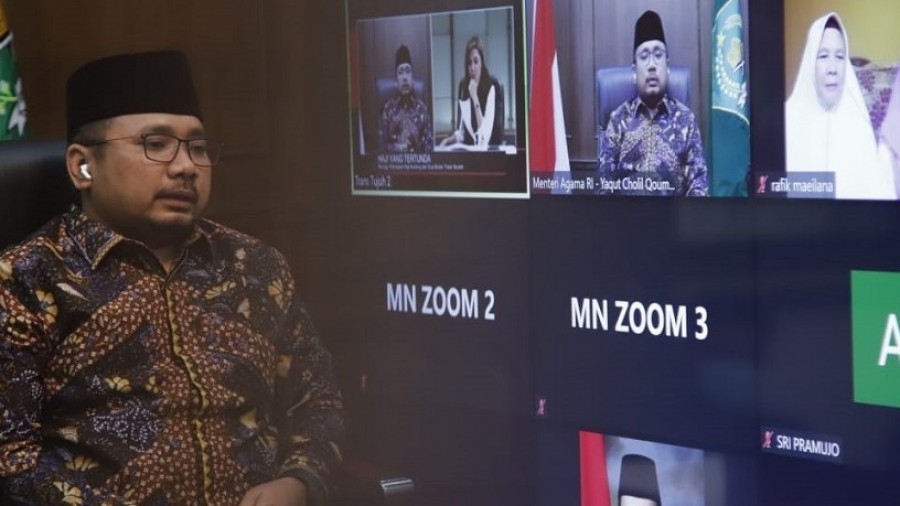 Menteri Agama Yaqut Cholil Qoumas pada acara Matanajwa. (Foto: kemenag)