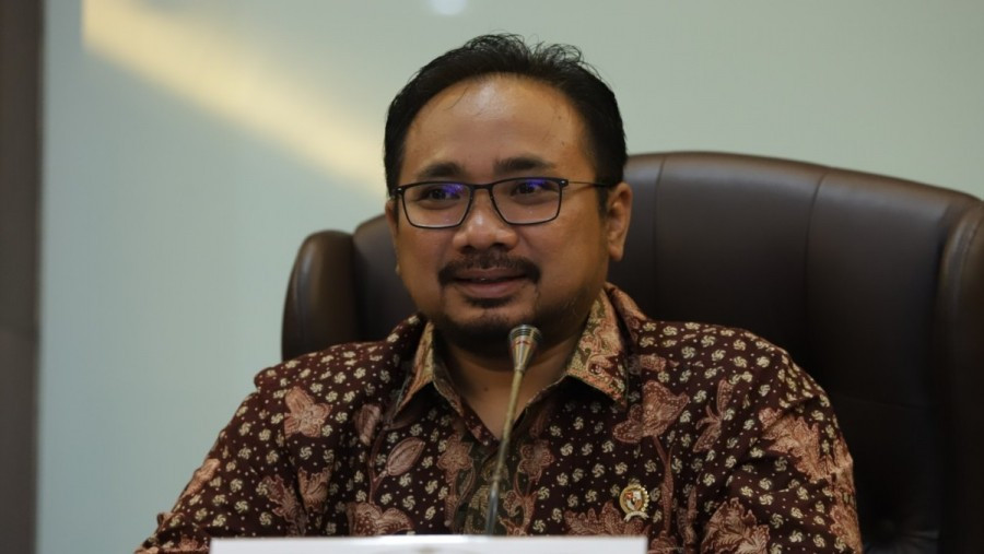 Menteri Agama Yaqut Cholil Qoumas soal GKI Yasmin. (Foto: kemenag)