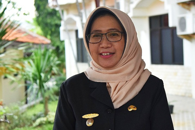 Wakil Bupati Lumajang, Bunda Indah saat memberikan keterangan (Foto : Istimewa)