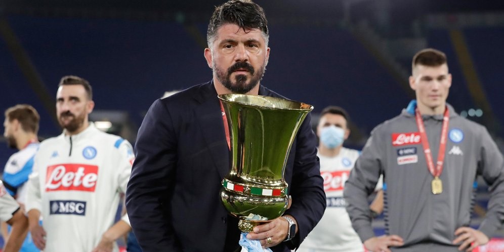 Gennaro Gattuso dipecat Fiorentina setelah 22 hari jadi pelatih. Sebelumnya, dia dipecat Napoli lewat Twitter. (Foto: Istimewa)