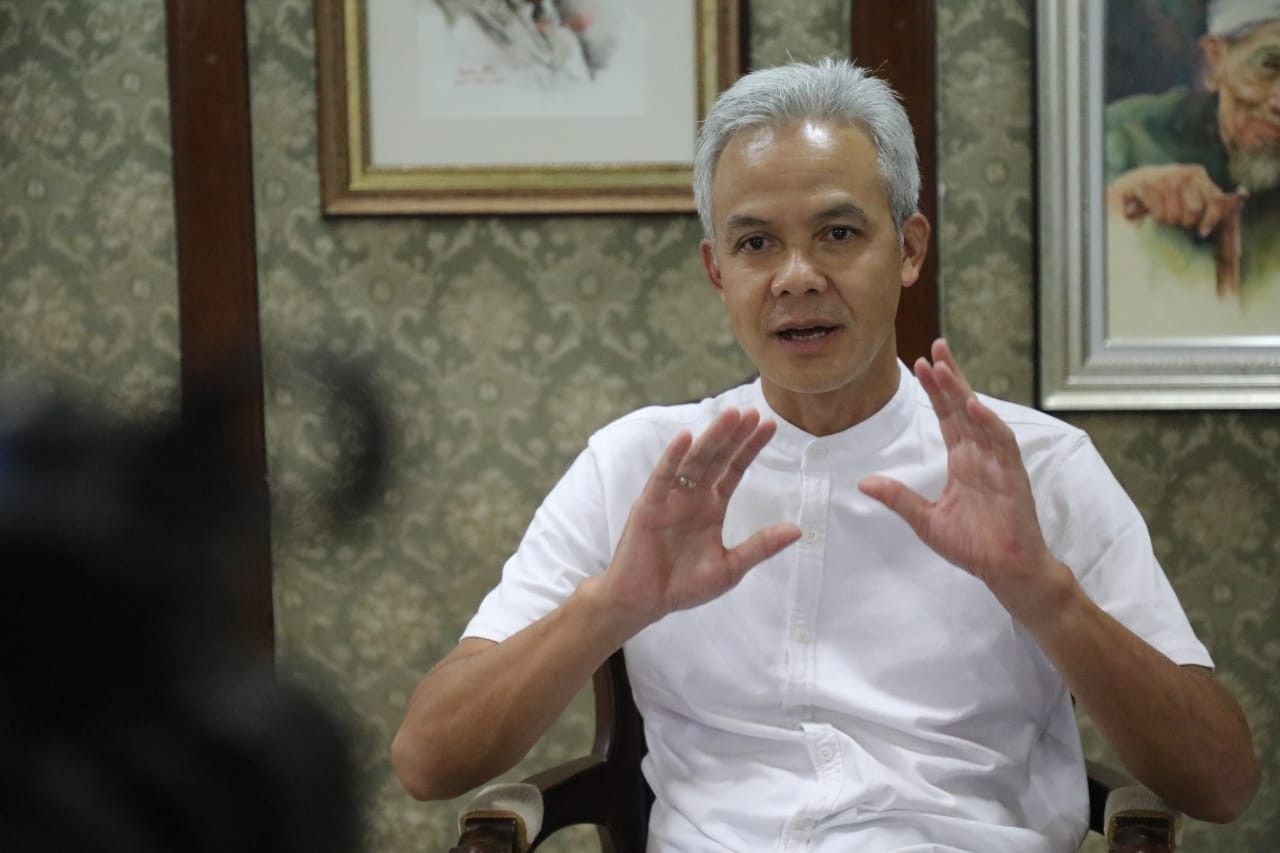 Ganjar Pranowo mendatang dukungan untuk Capres 2024. (Foto: Istimewa)