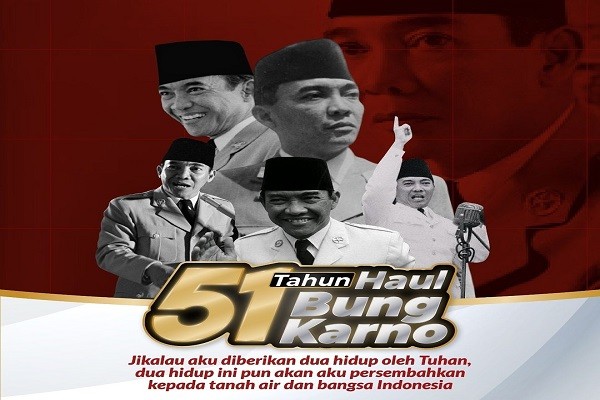 Haul Bung Karno 21 Juni 2021. (Foto: Instagram Yasonna Laoly)