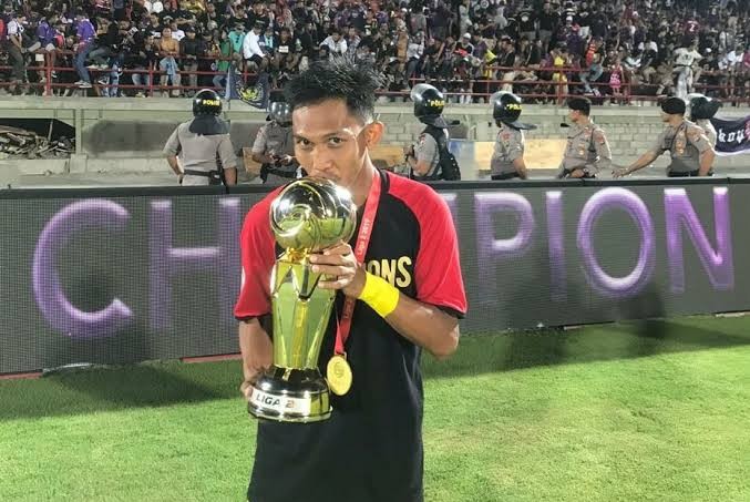 Pemain belakang Persik Kediri, Yusuf Meilana prediksi Portugal lolos fase 16 besar. (Foto: Istimewa)