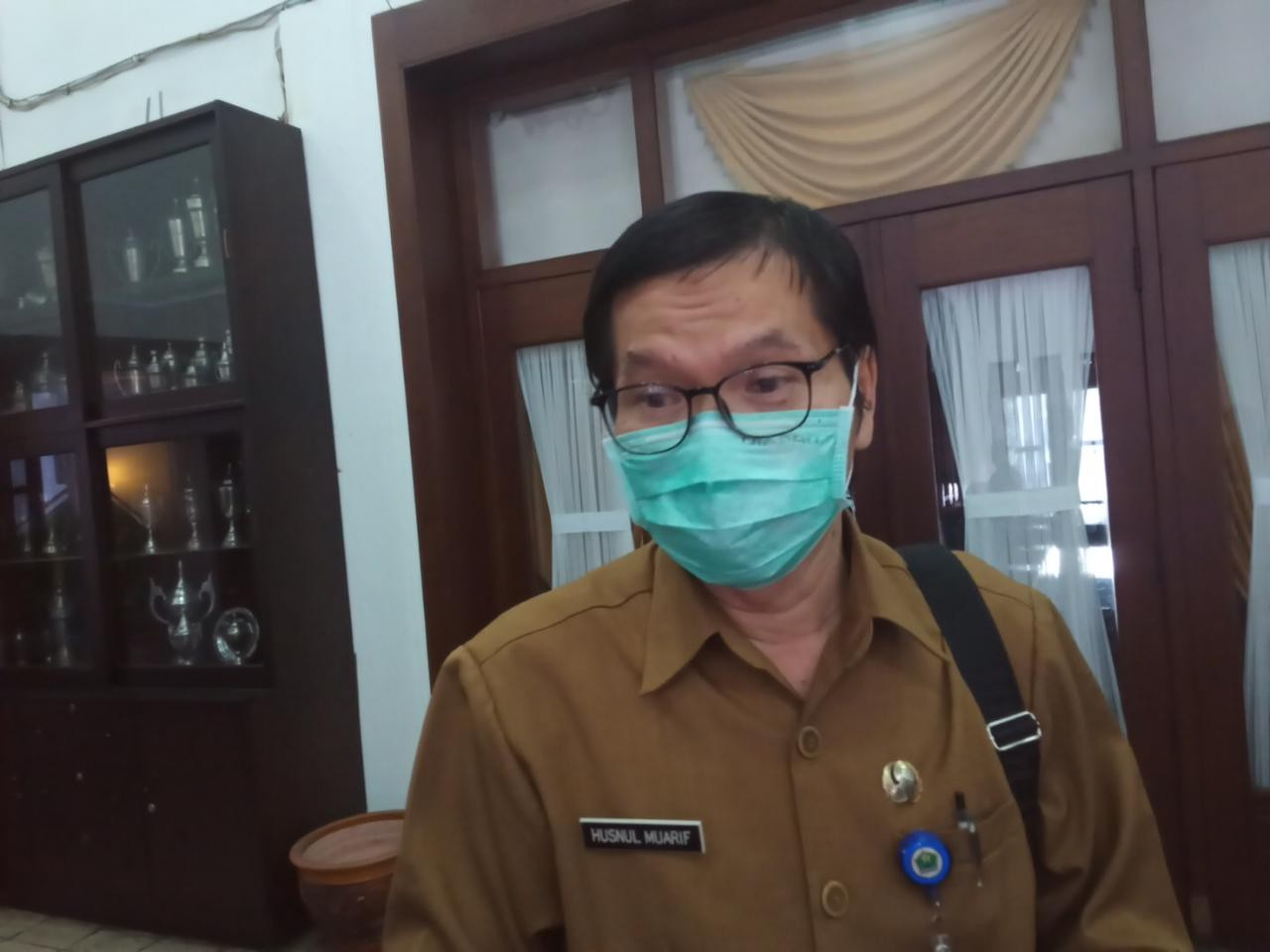 Kepala Dinas Kesehatan (Dinkes) Kota Malang, dokter Husnul Mu'arif saat ditemui di Balaikota Malang (Foto: Lalu Theo/ngopibareng.id)