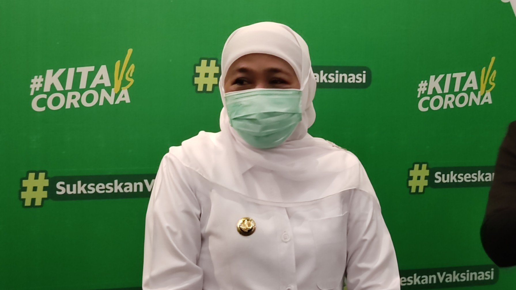 Gubernur Jatim, Khofifah Indar Parawansa. (Foto: Fariz Yarbo/Ngopibareng.id)