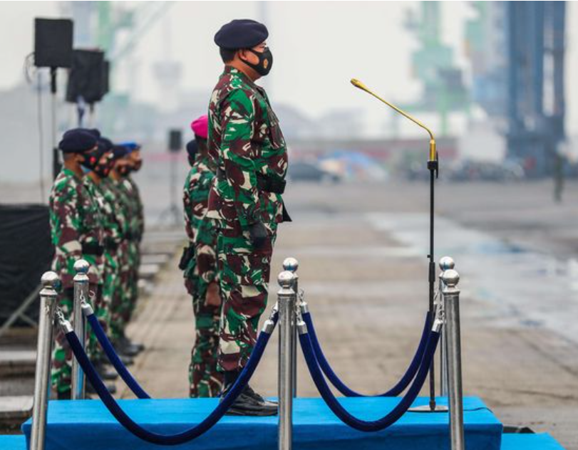 KSAL TNI Yudo Margono menegaskan ancaman pecat bagi anggota TNI terlibat LGBT. (Foto: Kmp)