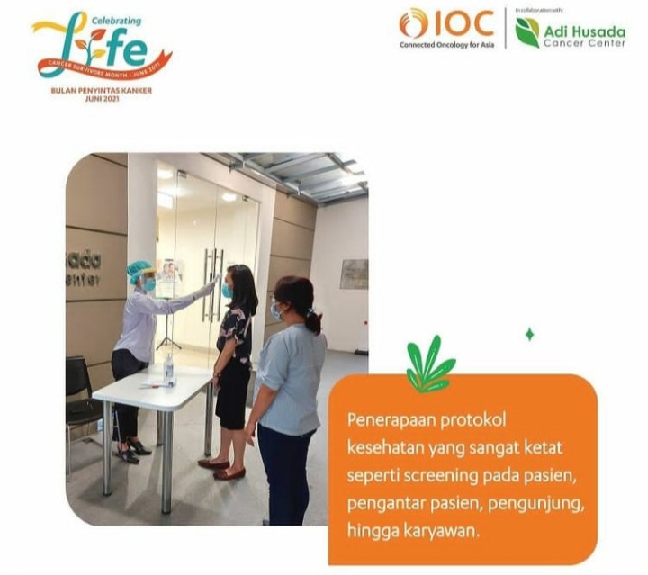 Penerapan protokol kesehatan yang dilakukan AHCC untuk cegah Covid-19. (Foto: dok.AHCC)