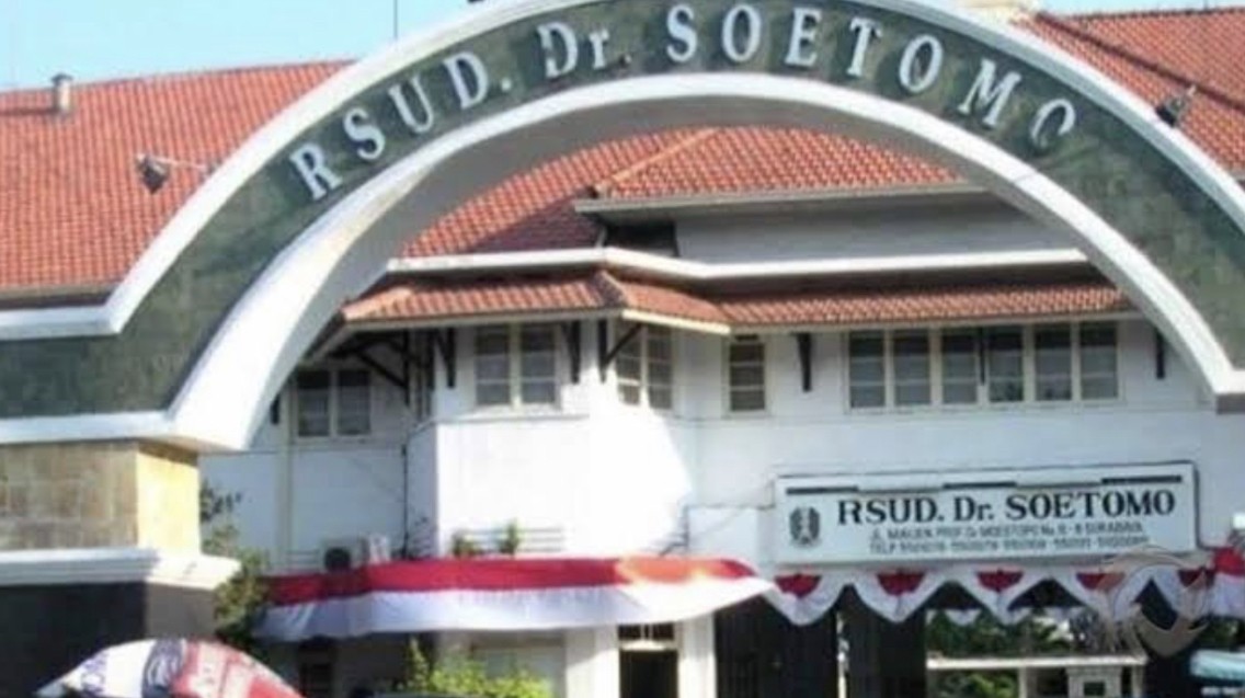 RSUD Dr. Soetomo sebagai rumah sakit rujukan pertama dalam penanganan pasien corona. (Foto: Istimewa)