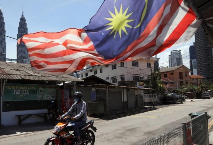 Suasana di perkampungan saat pandemi Covid-19 di Kuala Lumpur, Malaysia. (Foto: Istimewa)