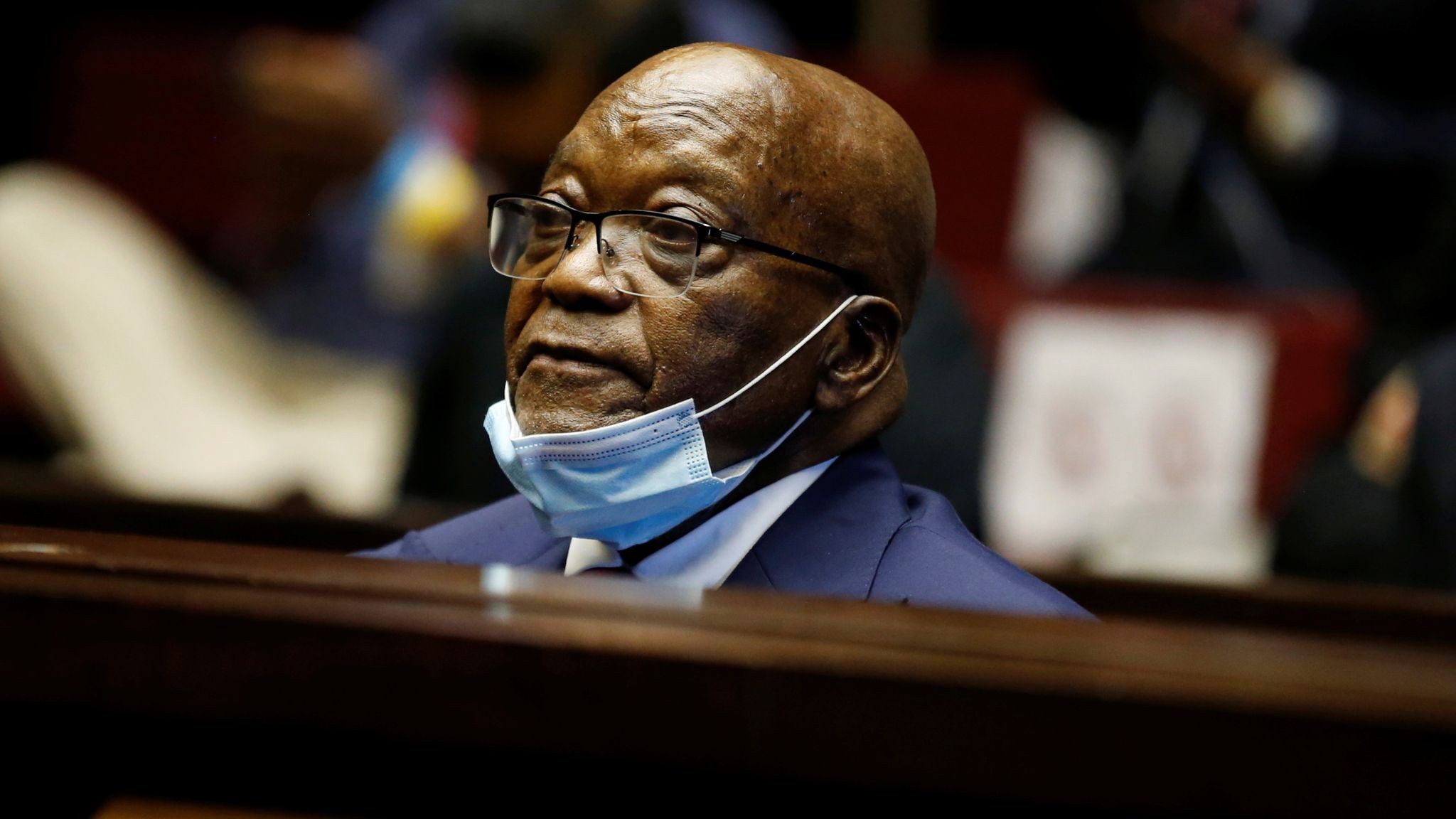 Jacob Zuma mantan Presiden Afrika Selatan. (Foto: sky-news)