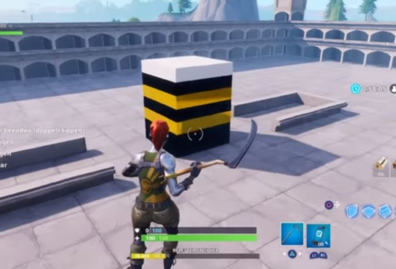 Bantahan Fortnite atas tuduhan membuat konten menghancurkan Ka'bah dalam gimnya. (Foto: coconut)