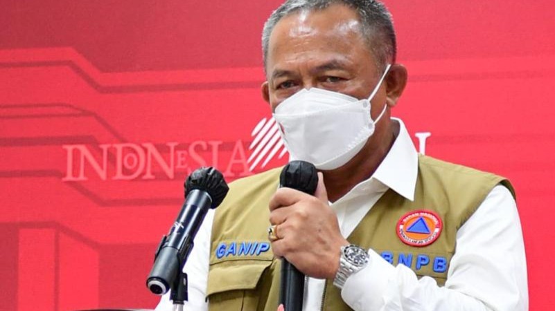 Ketua Satgas Penanggulangan Covid-19 Ganip Warsito ( foto:Setpres)