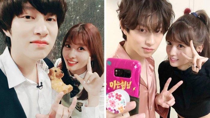 Mantan pasangan kekasih Heechul Super Junior-Momo TWICE. (Foto: Instagram)