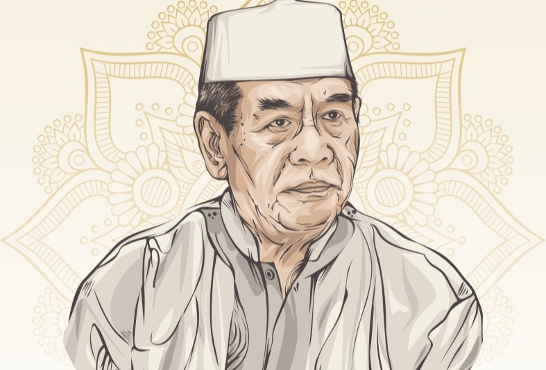 Mbah Dien sketsa