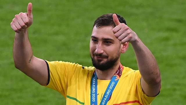 Gianluigi Donnarumma, pahlawan Italia. (Foto:Reuters)