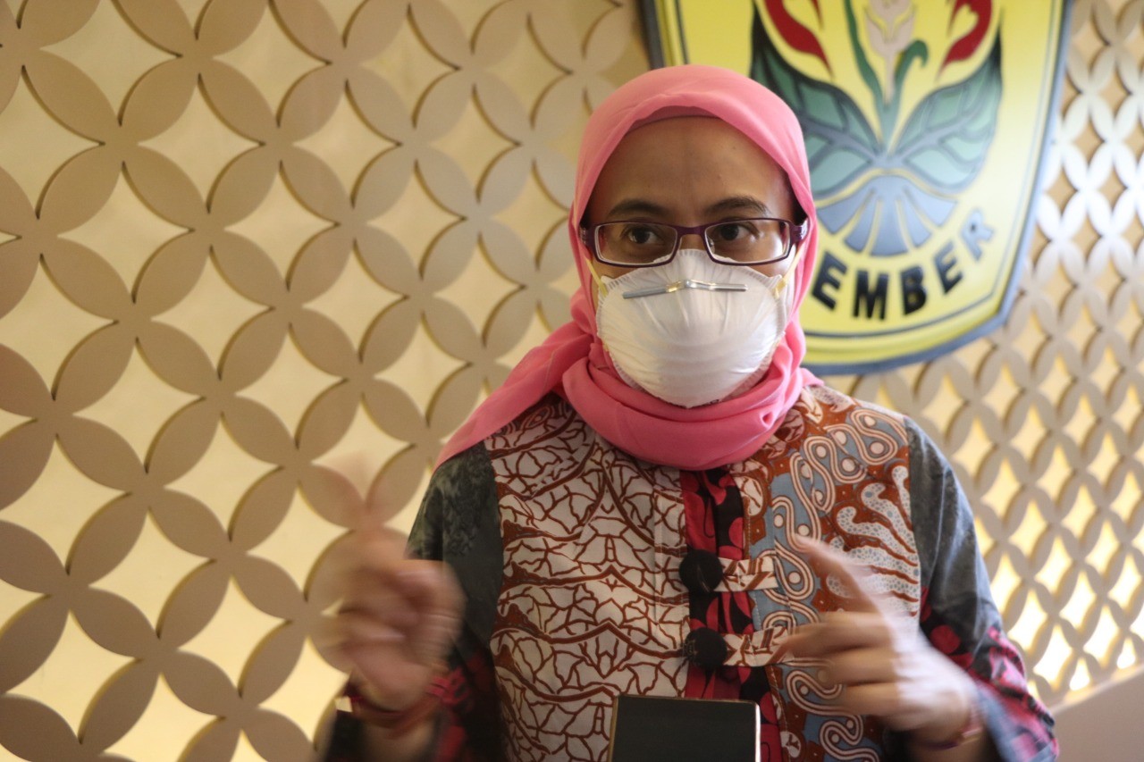 Ketua Tim Tanggap Darurat Kesiapsiagaan Bencana Covid-19 (TTDKBC) Universitas Jember, dr. Ulfa Elfiah. (Foto: Istimewa/Ngopibareng.id)